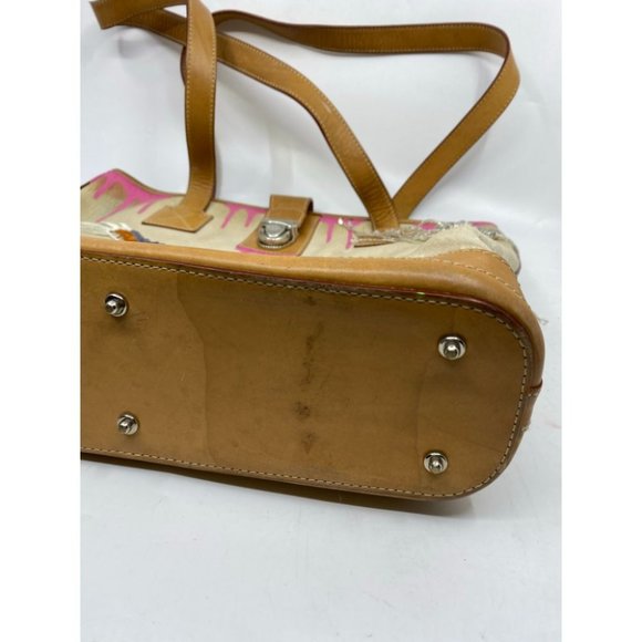 DOONEY & BOURKE Shoulder Tote Bag Customized Tan - Picture 6 of 15